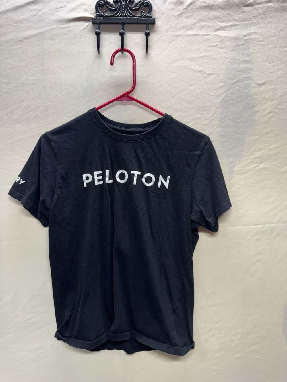Peloton Century 100 Graphic T-Shirt Black Short Sleeve Small